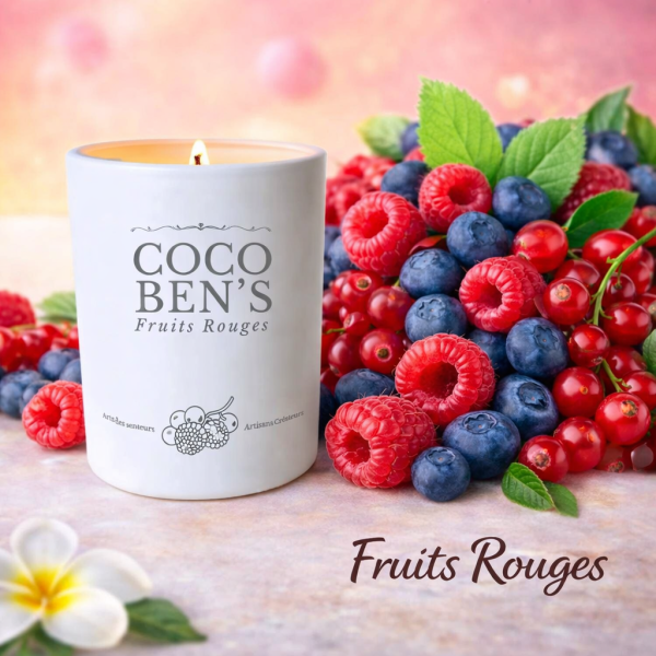 Bougie Artisanale parfum de Grasse - CocoBen’s