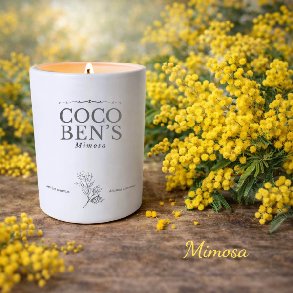 Bougie Artisanale parfum de Grasse - CocoBen’s