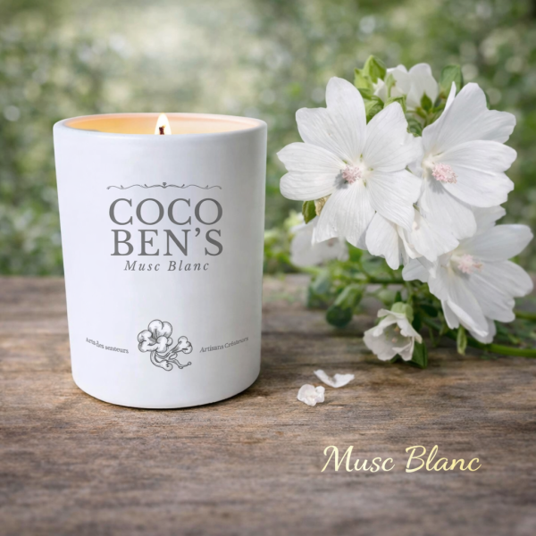 Bougie Artisanale parfum de Grasse - CocoBen’s