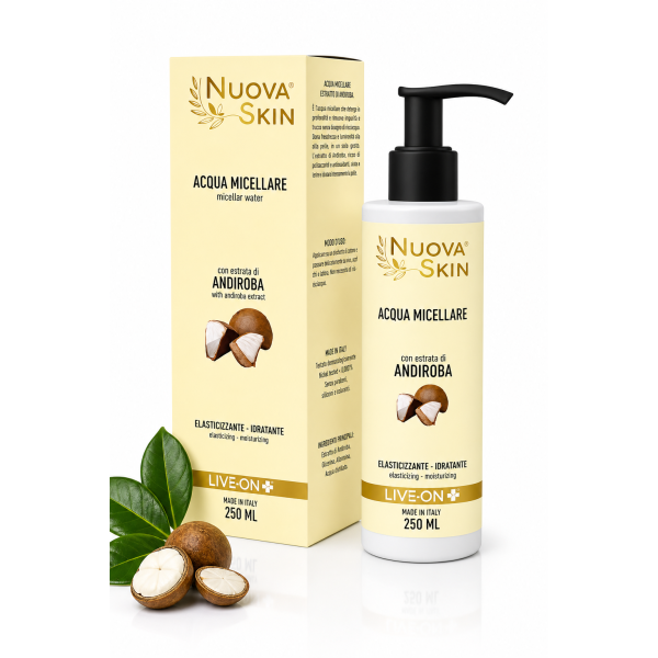Eau Micellaire Enrichie en Extrait d’Andiroba