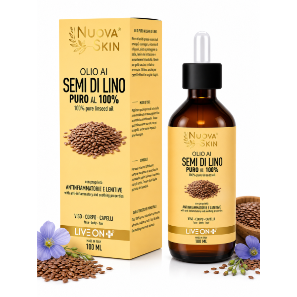 Huile de Graines de Lin Pure 100ml