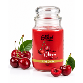 Bougie parfumée à la cerise