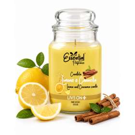 Bougie parfumée citron & cannelle