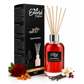 Diffuseur à bâtons Rouge impérial - Élégance et bien-être au quotidien 100 ml