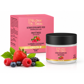 Gommage Visage Fruits Rouges – Éclat et Élasticité Naturels 50 ml