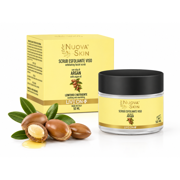 Gommage Exfoliant Visage à l’Huile d’Argan – 50 ml