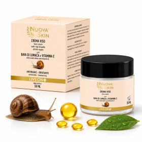 Crème pour le visage à la bave d'escargot