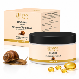 Crème pour le corp à la bave d'escargot