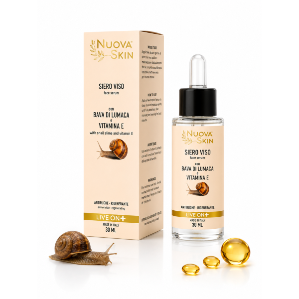 Sérum pour le visage à la Bave d'Escargot