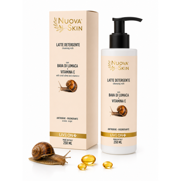 Lait Démaquillant à la Bave d'Escargot