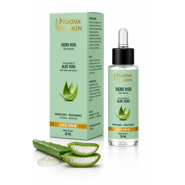 Sérum pour visage à l'extrait d'Aloe Vera