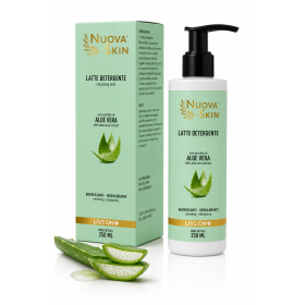 Lait nettoyant enrichi à l'extrait d'Aloe Vera