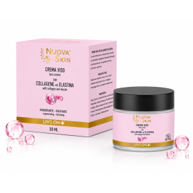 Crème hydratante du visage au Collagène & Elastine