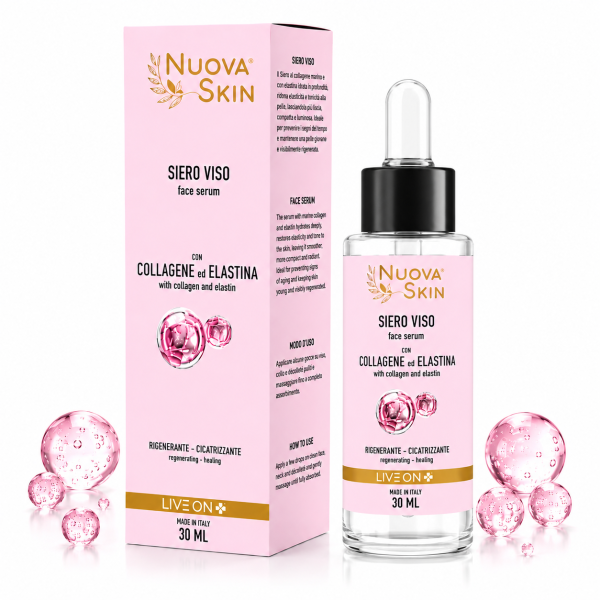 Sérum pour le Visage au Collagène & Élastine