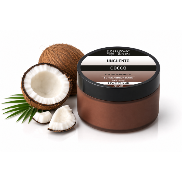Baume Solaire Nourrissant au Coco – Bronzage Doré Naturel