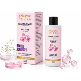 Solution Activante au Collagène avec 4 Masques en Capsules Inclus