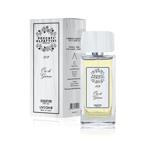 Oro di Giorno 102 – Parfum Femme Fruité Floral Musqué