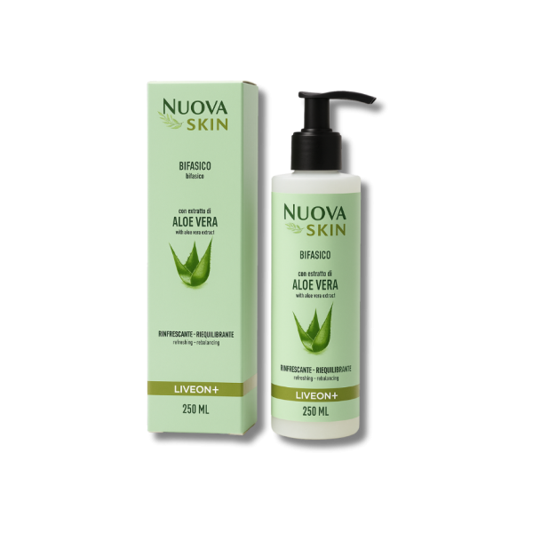 Démaquillant Biphasique à l’Extrait d’Aloe Vera