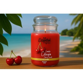 Bougie parfumée à la cerise