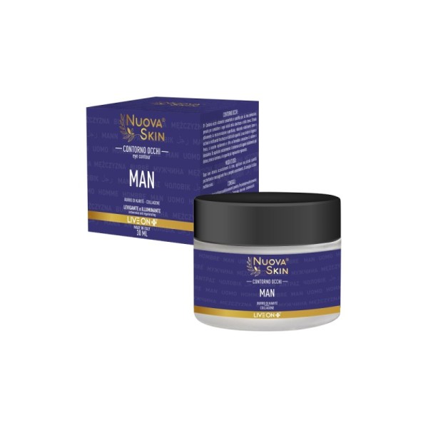 Soin Contour des Yeux Homme – Antirides Collagène & Karité