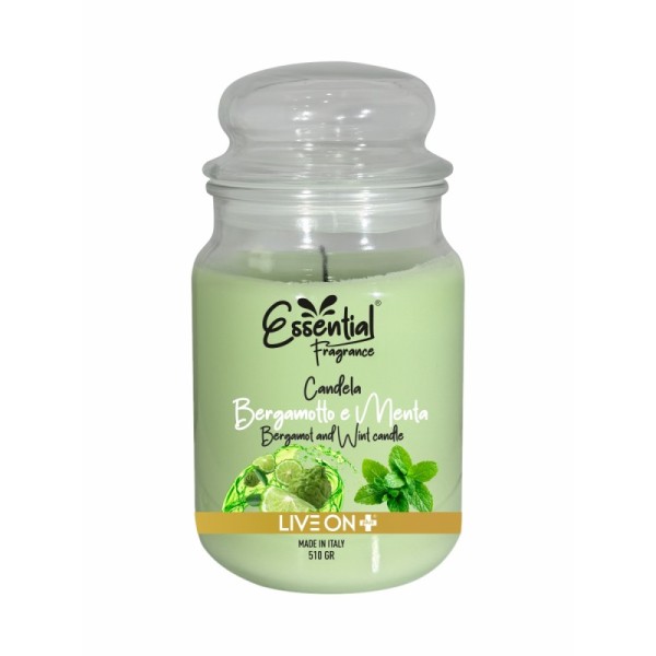 Bougie Parfumée Bergamote & Menthe
