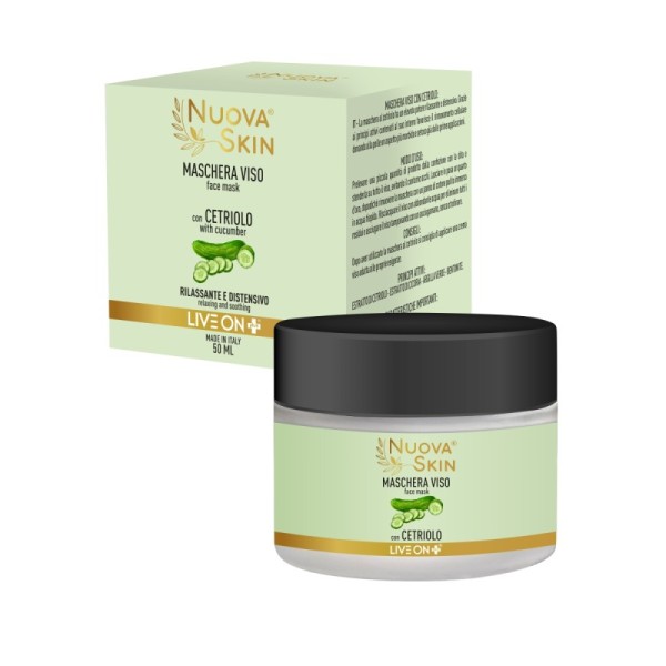 Masque Visage au Concombre - Effet Apaisant et Régénérant