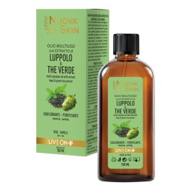 Huile Multi-Usages Thé Vert & Houblon - Soin Visage et Cheveux 100ml