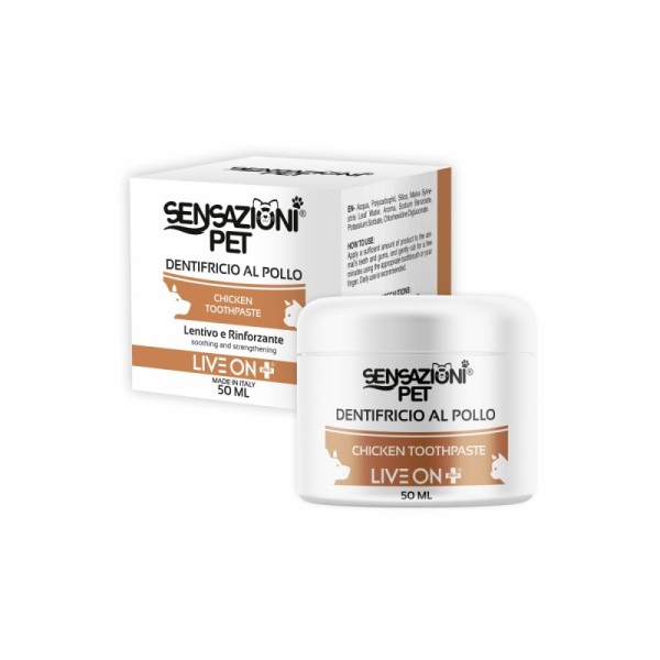 Dentifrice goût poulet pour chiens et chats