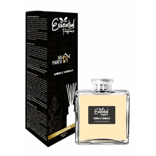 Diffuseur à bâtons Ambre et Santal - Élégance et bien-être au quotidien 100 ml