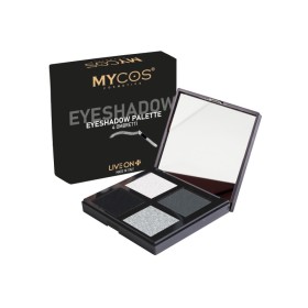 Palette de ombres à Paupières N°1 - 4 Couleurs - Texture Légère et Soyeuse