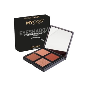 Palette de ombres à Paupières N°3 - 4 Couleurs - Texture légère