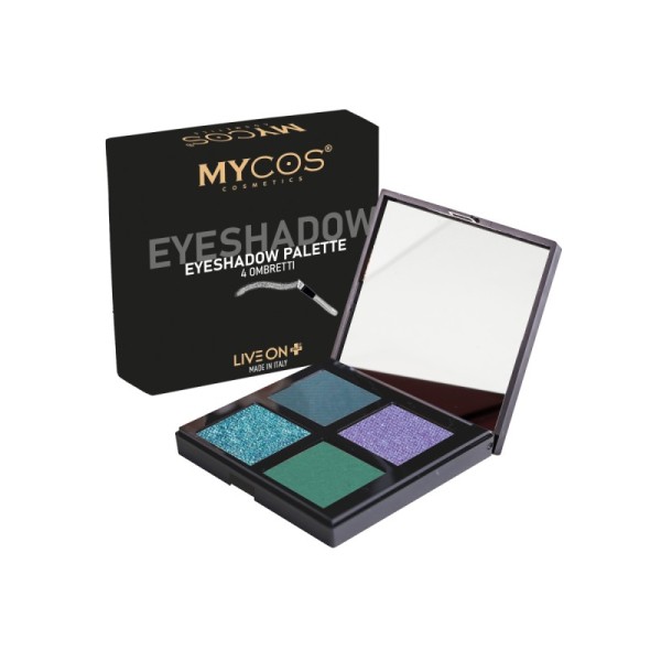 Palette Ombres à Paupières 4 Couleurs N°04 – Effet Soyeux