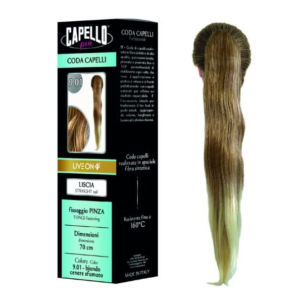 Extension Queue de Cheval Lisse à Pince– 70 cm – Volume & Longueur Instantanés