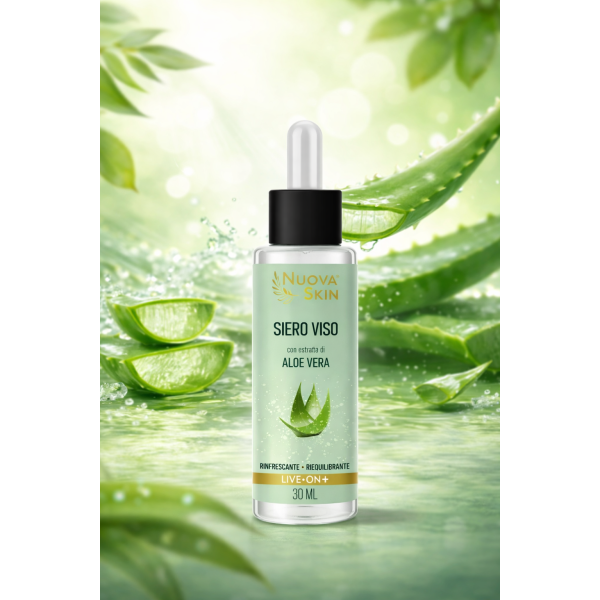 Sérum pour visage à l'extrait d'Aloe Vera