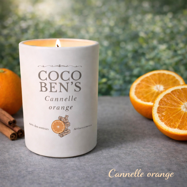 Bougie Artisanale parfum de Grasse - CocoBen’s