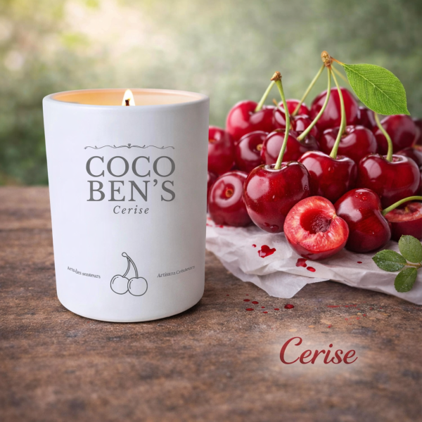 Bougie Artisanale parfum de Grasse - CocoBen’s