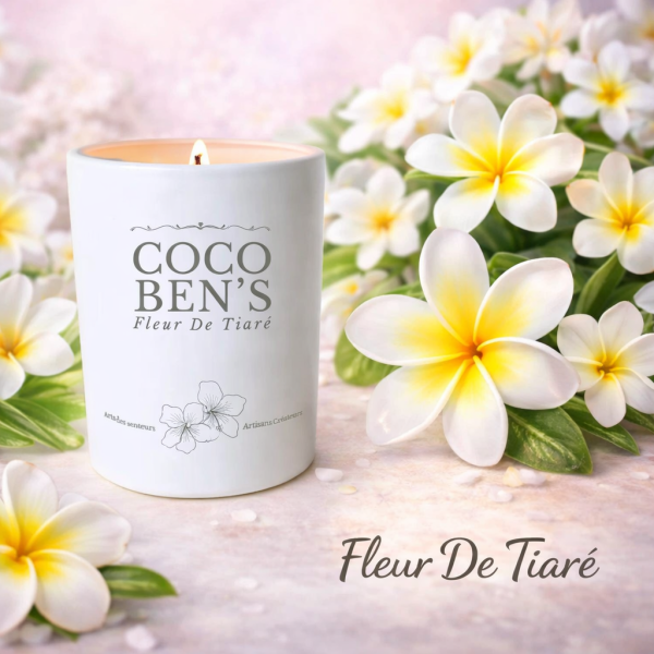 Bougie Artisanale parfum de Grasse - CocoBen’s