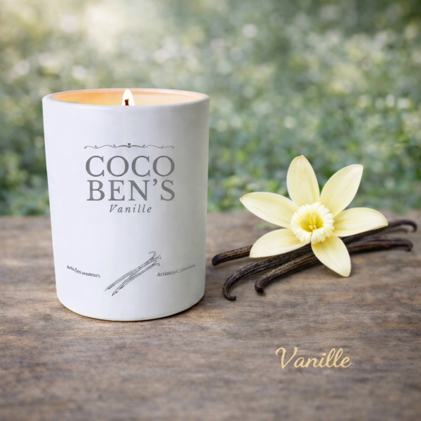 Bougie Artisanale parfum de Grasse - CocoBen’s