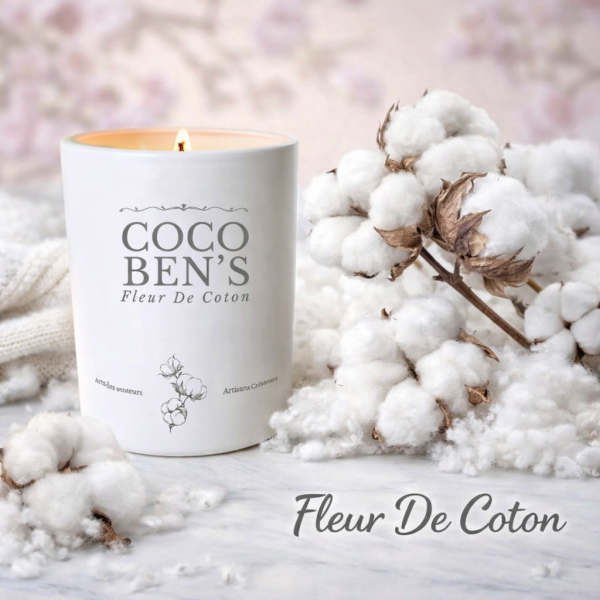 Bougie Artisanale parfum de Grasse - CocoBen’s